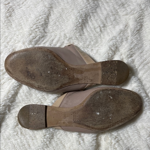 Chloé Lauren Scalloped Leather Mary Jane Mules - Picture 4 of 8